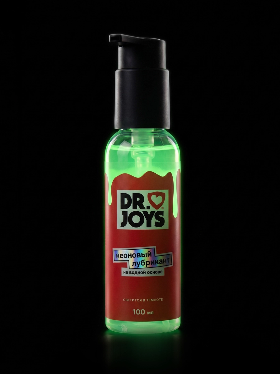 Смазка DR.JOYS на водной основе светящаяся в темноте