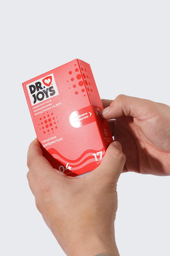 Упаковка презервативов DR.JOYS
