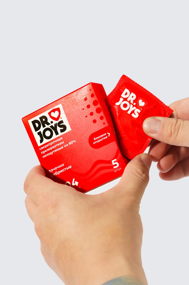 Упаковка презервативов DR.JOYS